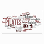 PILATES Instructor Business Card business cards