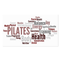 PILATES Instructor Business Card