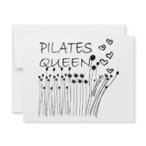 Pilates Method Queen! invitations by angeria Pilates Method Queen! invitations