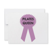 Pilates Queen invitations by angeria Pilates Queen invitations