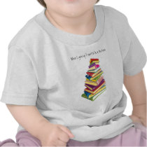 pile of color books tshirt