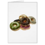 Pile of donuts cards