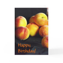 Pile of Peaches Birthday Card
