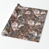 Pile of Pennies - One Cent Penny Spread Background Wrapping Paper