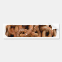 Pile of Rusty Chains Bumper Sticker