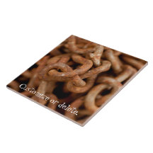 Pile of Rusty Chains; Customizable Tiles