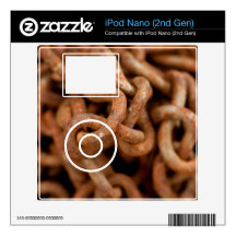 Pile of Rusty Chains iPod Nano Decal