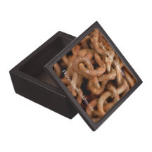 Pile of Rusty Chains; Promotional Premium Jewelry Box
