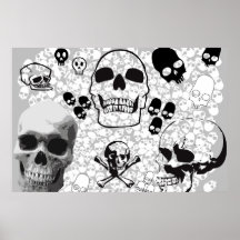 Pile of Skulls Poster