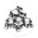 Pile of Skulls stickers