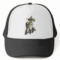 Pileated Woodpecker, John Audubon Mesh Hats