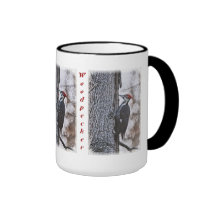 Pileated Woodpecker Mug mugs