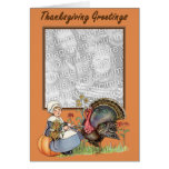 Pilgrim Girl Card
