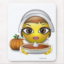 Pilgrim Girl mousepads