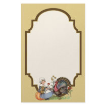 Pilgrim Girl stationery