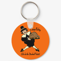 Pilgrim Mashed Potato keychains by pinkinkart Pilgrim Mashed Potato keychains