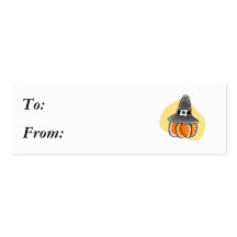 pilgrim pumpkin business card template