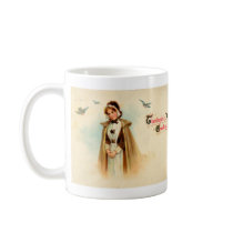 Pilgrim Woman Mug by Vintage_Gifts Pilgrim Woman Mug