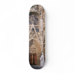 "Pilgrimage" Chartres Cathedral Watercolor Skate Board Deck