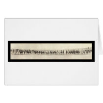 Pilgrims on Horses Photo 1921 cards
