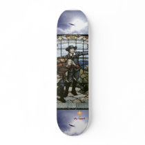 Pilgrims Progress (Cross my heart) skateboards by ralphdubo Pilgrims Progress (Cross my heart) skateboards