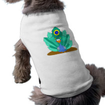 Pili Peacock Doggie Tee