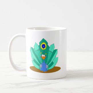 Pili Peacock mug