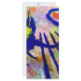 Piliero Abstract Color Rack Card
