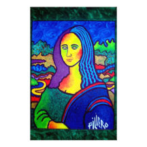 Piliero Mona Lisa Stationery