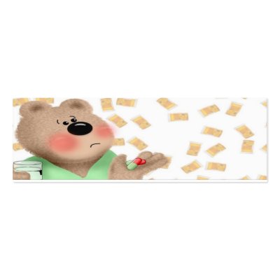Pill Bear Business Card Templates by nextstopitaly