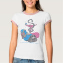 Pill-Bot V.2 Pharm-Tini Ladies T-Shirt by TheBaldPat Pill-Bot V.2 Pharm-Tini Ladies T-Shirt