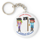 Pillage Academy Capt Thaddeus &amp; Mad Morgan Key Chain
