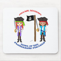 Pillage Academy Capt Thaddeus & Mad Morgan mousepads
