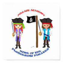 Pillage Academy Capt Thaddeus & Mad Morgan posters