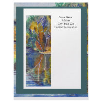 Pillager State Forest Letterhead by rosiesworkshop Pillager State Forest Letterhead