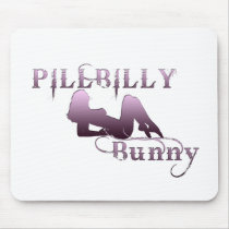 PillBillyBunny5 mousepads