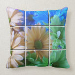 Pillow - Double-Sided - Daisy Tile Look 1