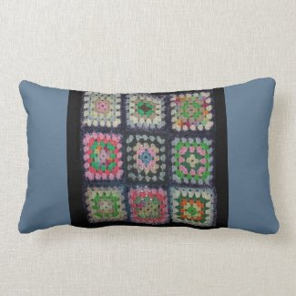 Pillow - Granny Square afghan