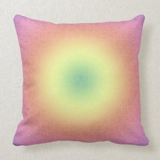 Pillow - Rainbow puzzle
