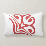 PILLOW RED AND WHITE FLORAL pillows