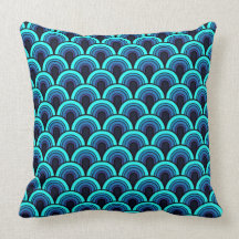 Pillow Seamless retro pattern