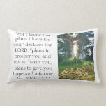 Pillow with a blessing: God will prosper you. pillows