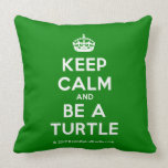 [Crown] keep calm and be a turtle  Pillows