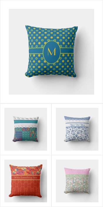 Pillows or Cushions to Personalize