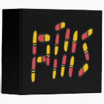 Pills 3 Ring Binder