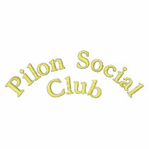 Pilon Social Club long sleeve polo