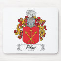 Piloni Family Crest mousepads by coatsofarms Piloni Family Crest mousepads