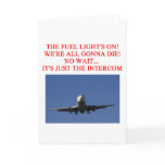 PILOT airline joke Card