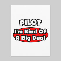 PIlot...Big Deal Post Cards