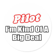 Pilot...Big Deal stickers